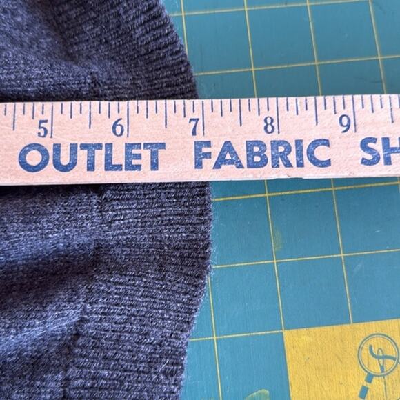 J. Jill Gray Fair Isle Midi Sweater Dress sz Small Long Sleeves - Picture 6 of 6